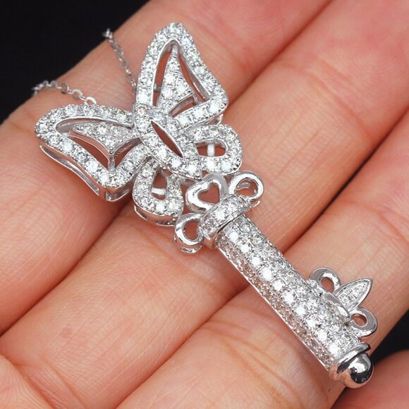 🎀Butterfly Temperament Delicate Beautiful Necklaces for Women, EVGG1056 - Picture 5 of 5